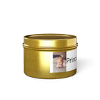 Personalized Tin Candle — Custom Photo & Text Scented Candle Gift