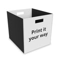 Custom Felt Storage Box — Personalized Photo/Print Cube Organizer