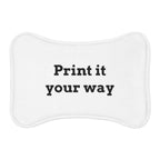 Custom Pet Feeding Mat — Personalized Dog & Cat Bowl Placemat ("Print it your way")