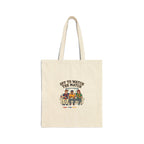 Off to Watch the Match Tote, soccer watch party, country colors