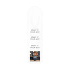 Personalized Photo Bookmark — Custom "Print It Your Way" Metal Bookmark for Readers & Gifts