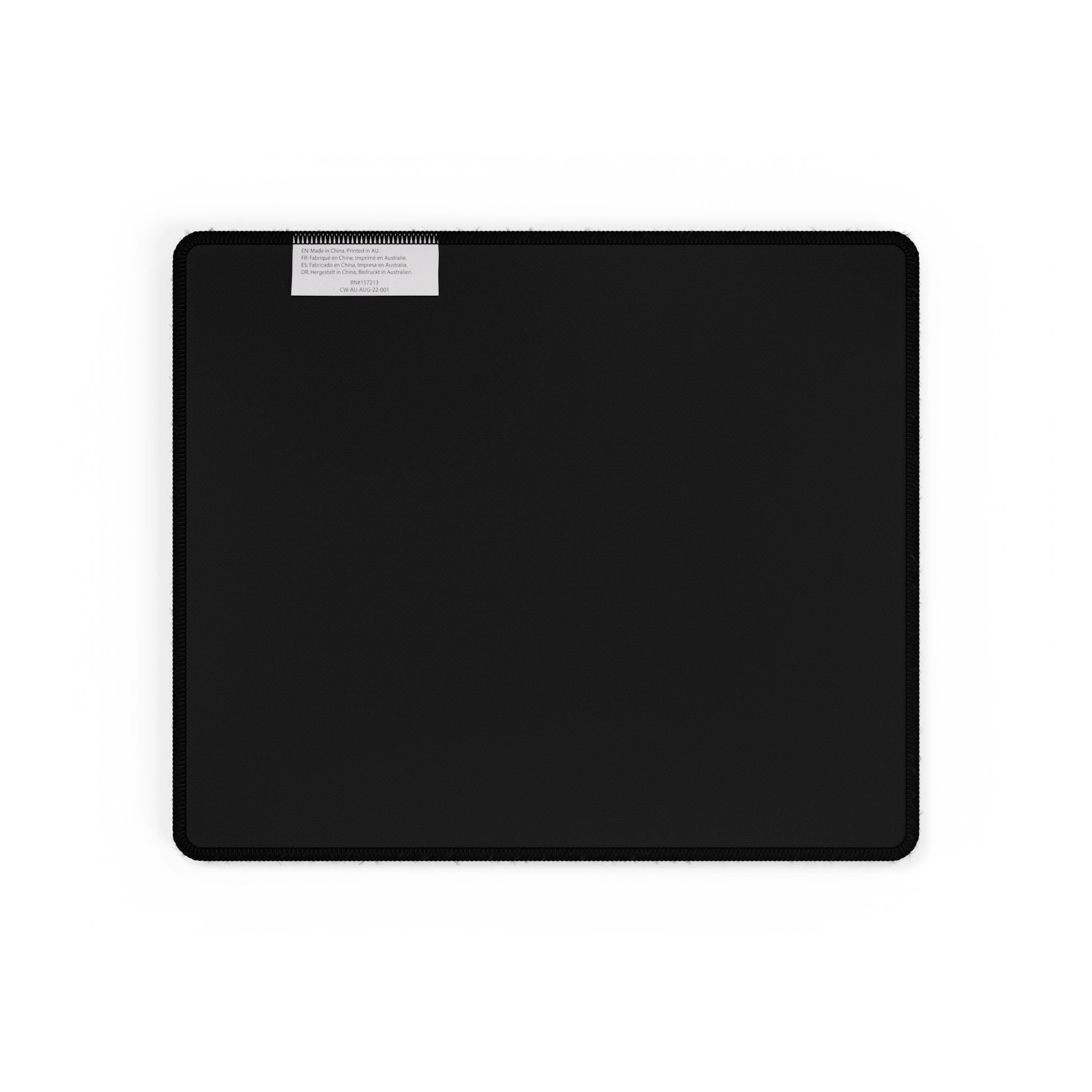 Water Droplets Black Desk Mat — "Print it your way" Custom Gaming Desk Pad