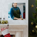 Matte Poster — Female Home Chef Portrait Kitchen Wall Art
