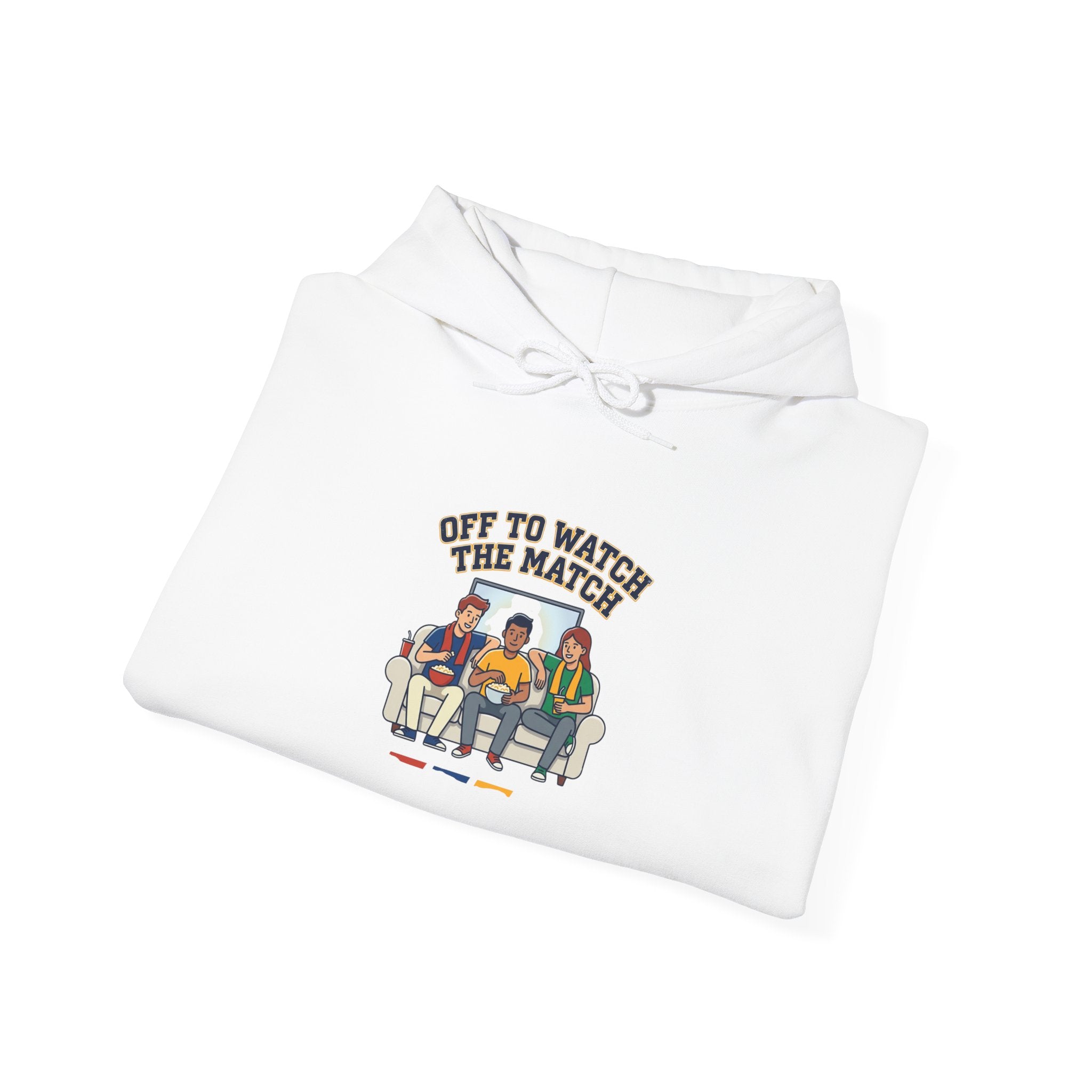 Off to Watch the Match Hoodie | soccer watch party, cozy hoodie