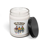 Off to Watch the Match Candle | Soccer Watch Party, Country Colors