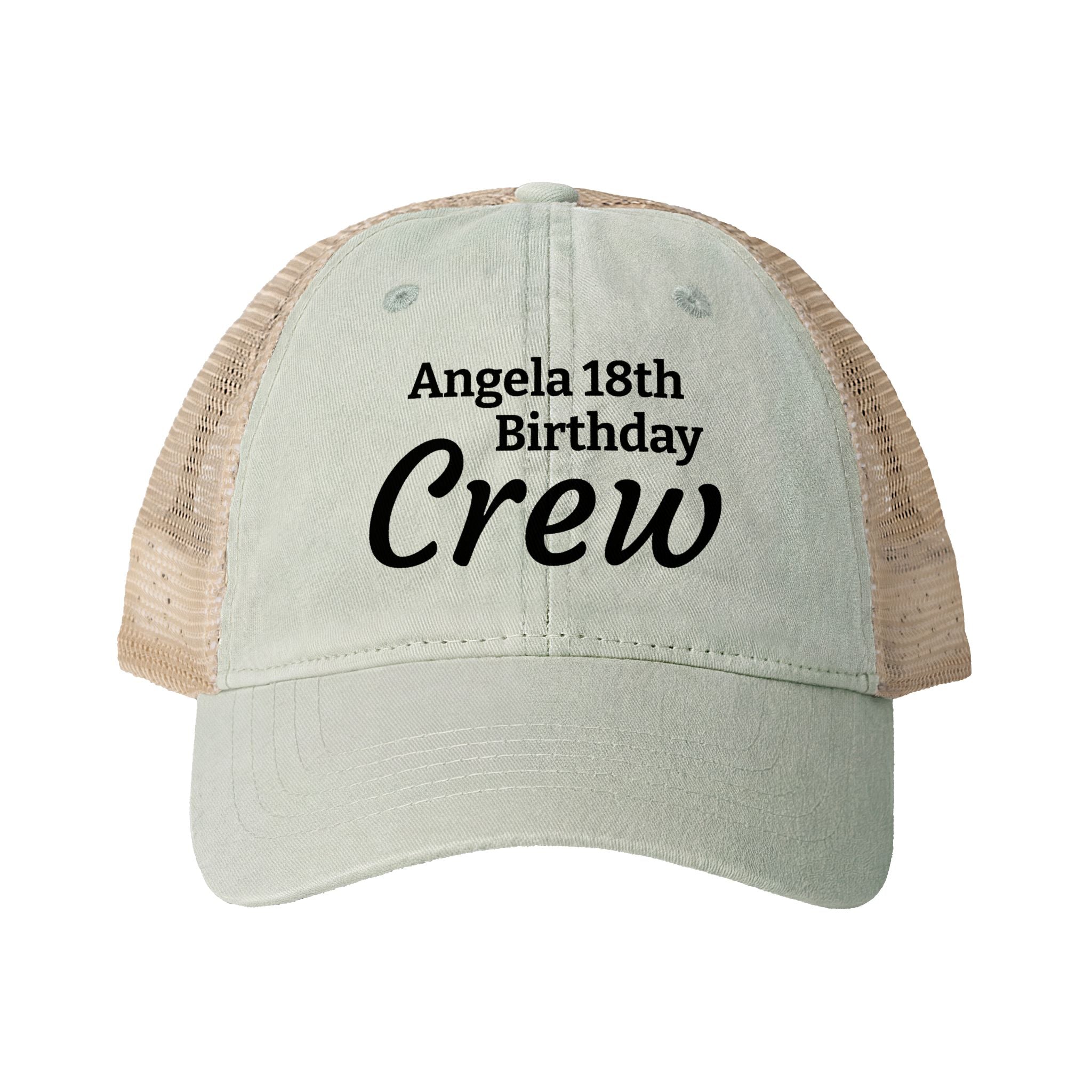 Women's Washed Mesh-Back Cap