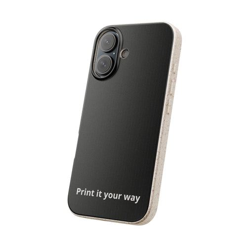 Biodegradable Phone Case – Customizable Eco-Friendly Protective Cover ("Print it your way")