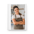 Hardcover Journal — Personalized Photo Matte Hardcover Notebook for Memories & Gifts