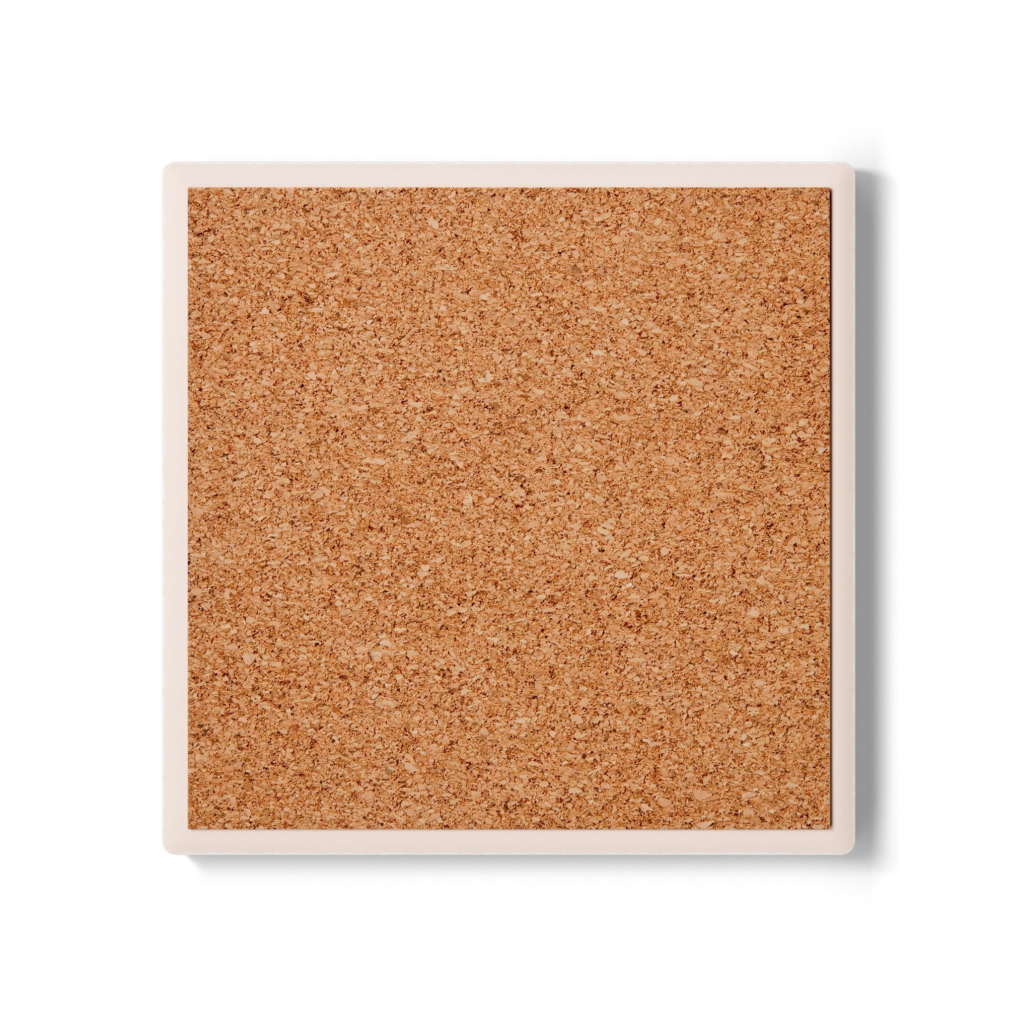 Kid Cartoon Boy Ceramic Coaster — Cute Office Desk Drink Mat
