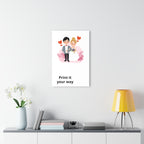 Wedding Couple Acrylic Print – Customizable French Cleat Wall Art