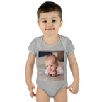 Personalized Photo Infant Bodysuit — Custom Baby Picture Onesie