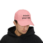 Embroidered "Print It Your Way" Classic Dad Cap