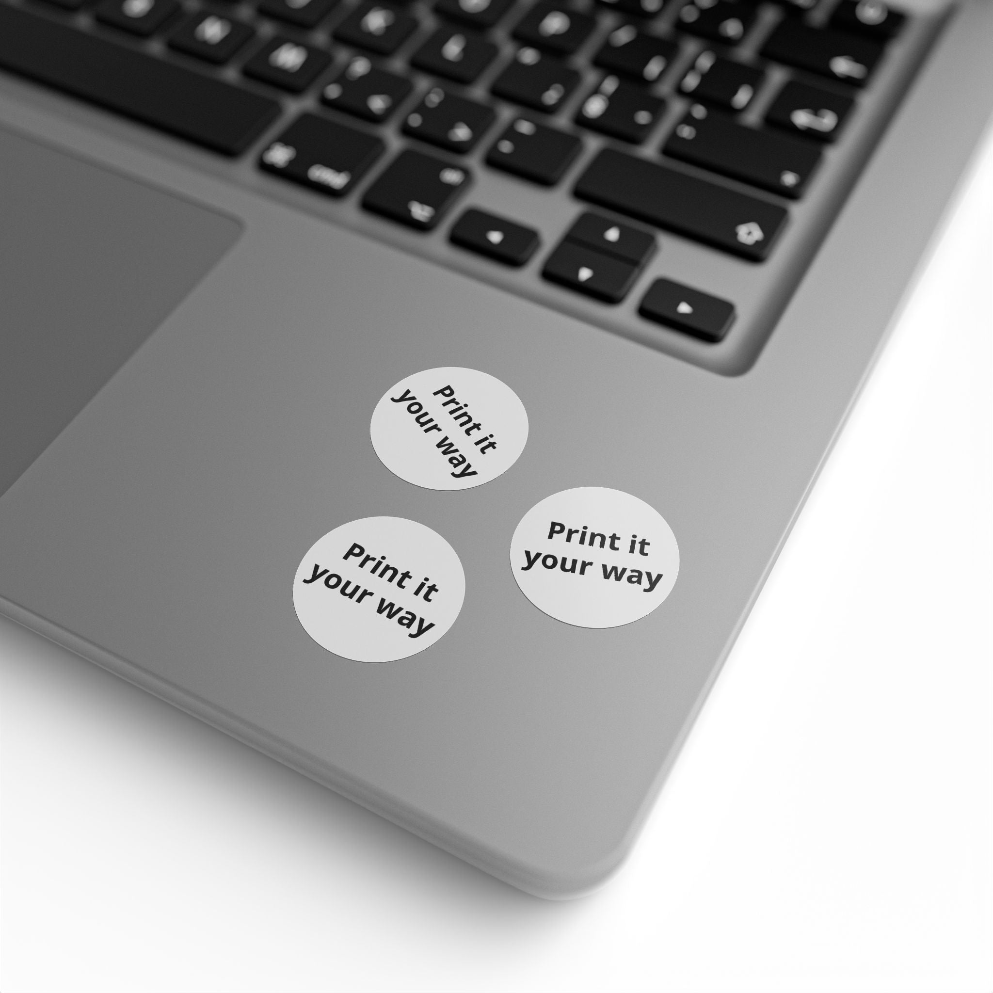 Round Sticker Label Rolls - Custom Printable 'Print it your way' Adhesive Labels