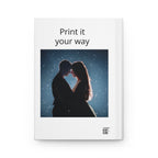 Hardcover Journal — Personalized Photo Matte Hardcover Notebook for Memories & Gifts