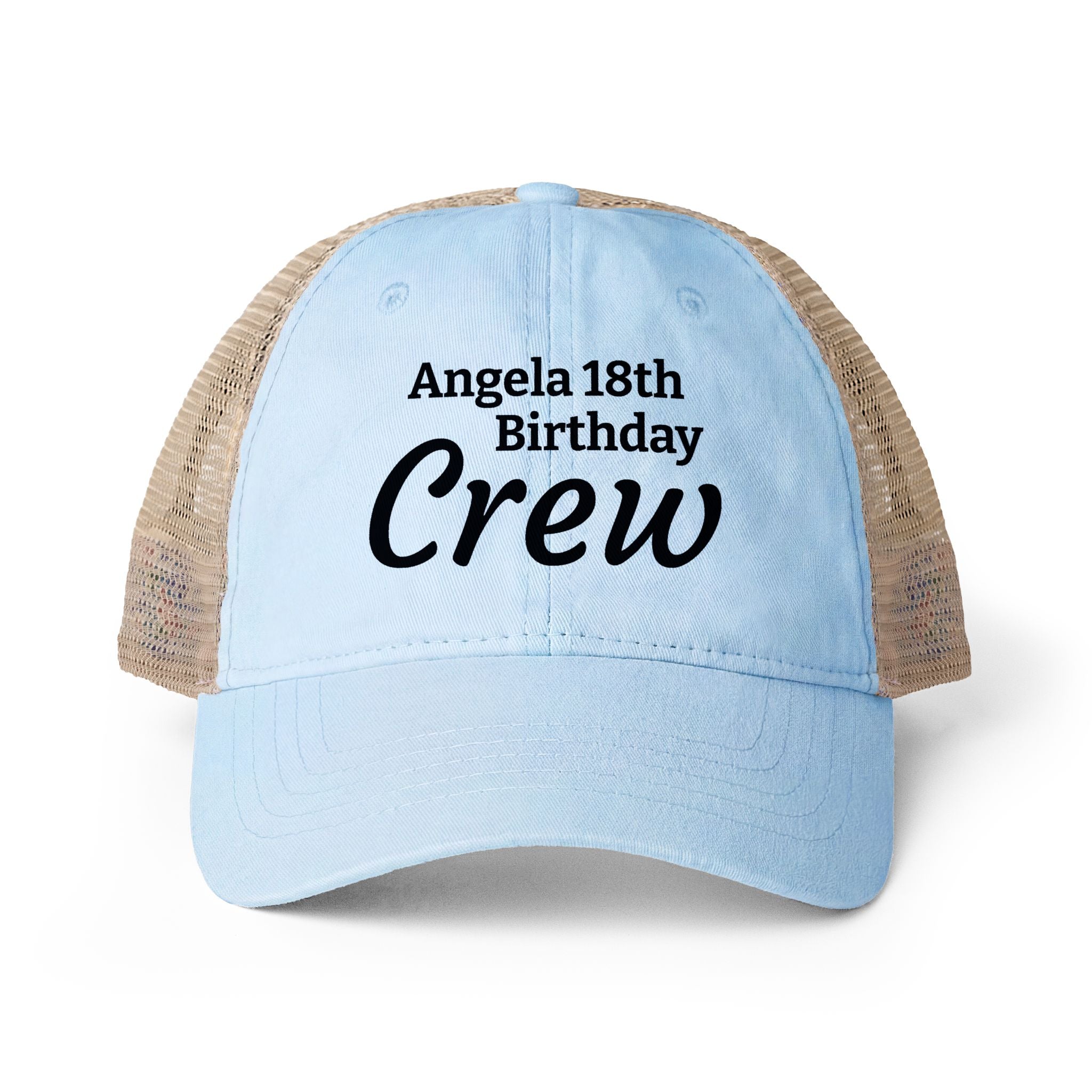 Women's Washed Mesh-Back Cap
