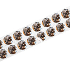 Round Pet Photo Sticker Roll — Custom Cute Cats & Dogs Label Stickers (Round)