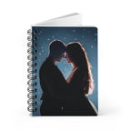 Romantic Photo Spiral Journal — Personalized Couple & Family Memory Notebook