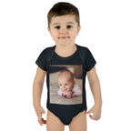 Personalized Photo Infant Bodysuit — Custom Baby Picture Onesie