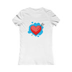 Birthday Slice Tee — "Happy Birthday" Cake Graphic Women's Shirt