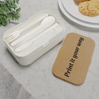 Custom Wooden Bento Lunch Box – Personalized Eco-Friendly Meal Container