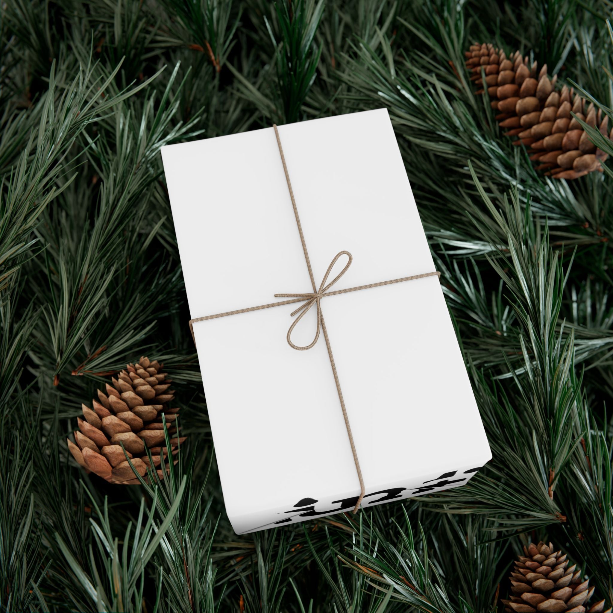 Heart Print Gift Wrap Paper — 'Print it your way' Customizable Wrapping Roll