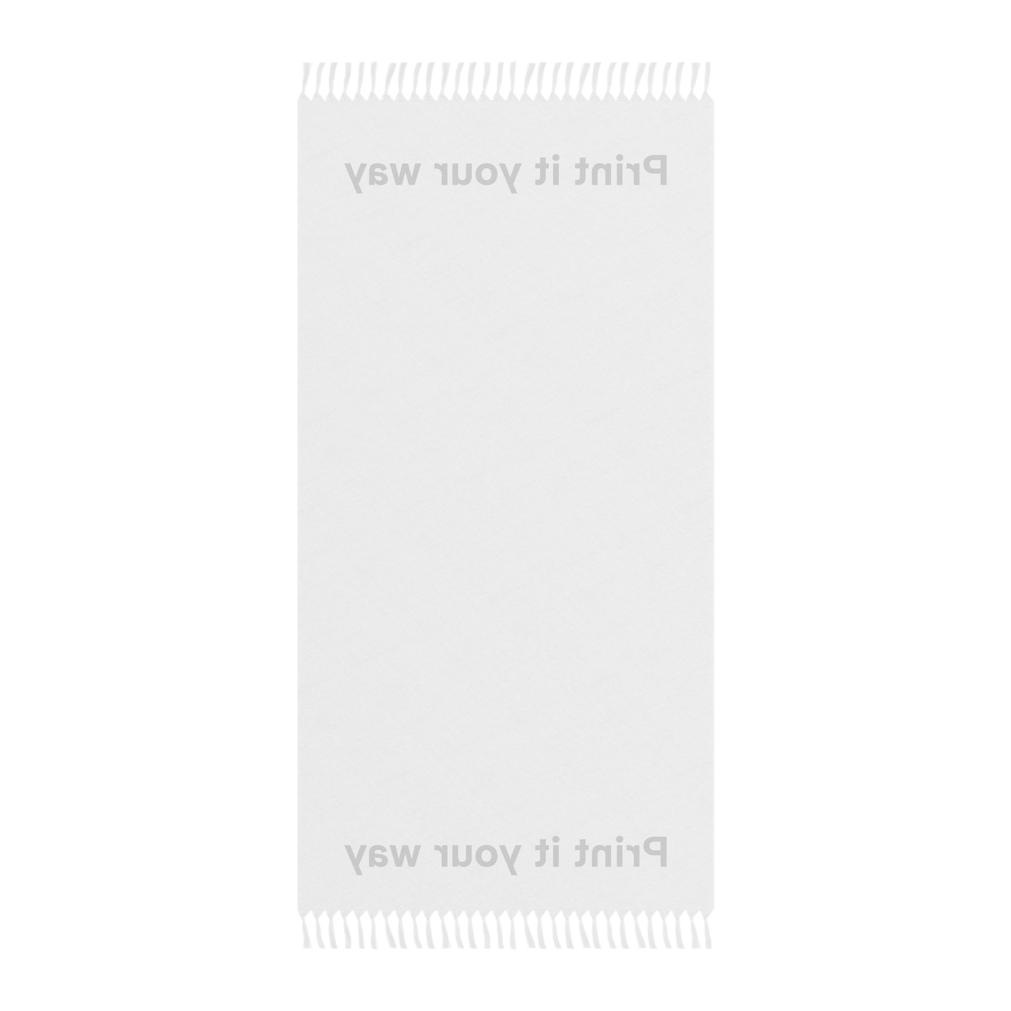 Boho Beach Towel – Customizable "Print It Your Way" Fringe Towel