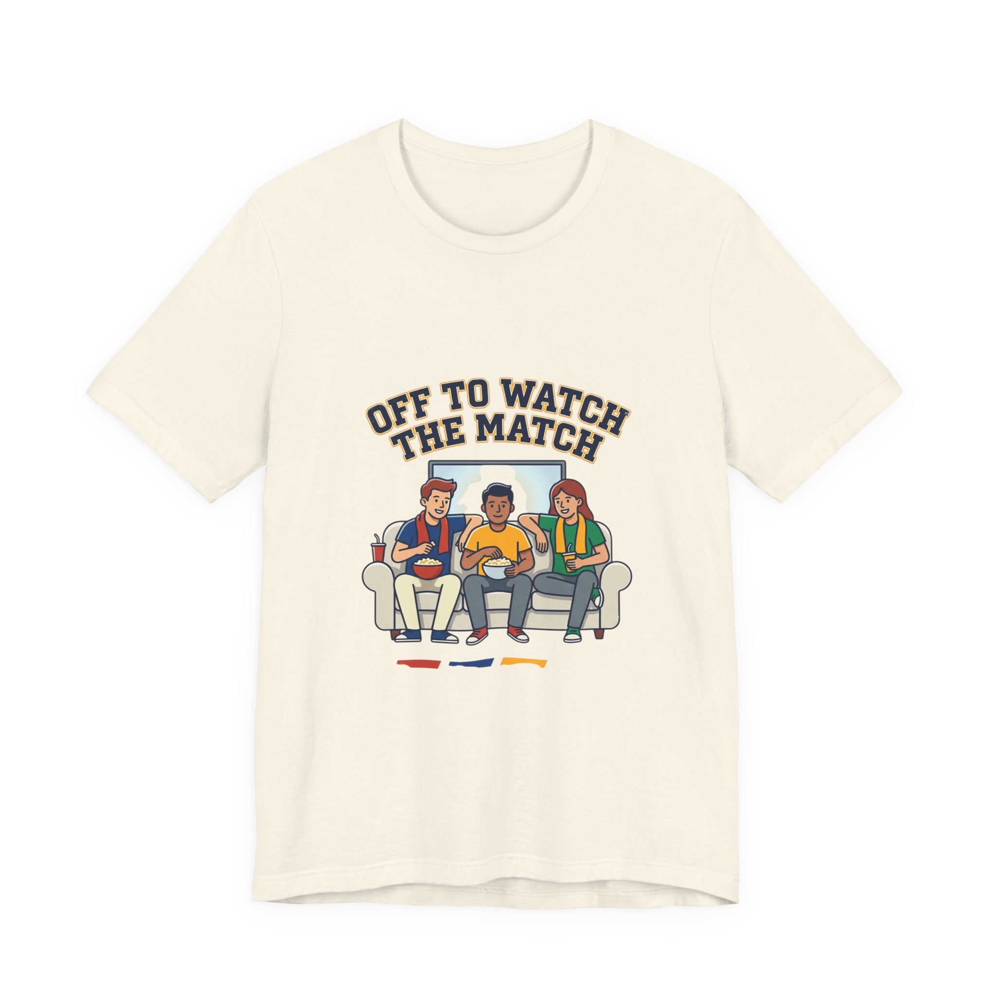 Off to Watch the Match Tee | soccer watch party, match-day outfit