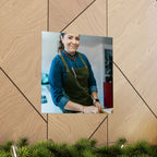 Matte Poster — Female Home Chef Portrait Kitchen Wall Art