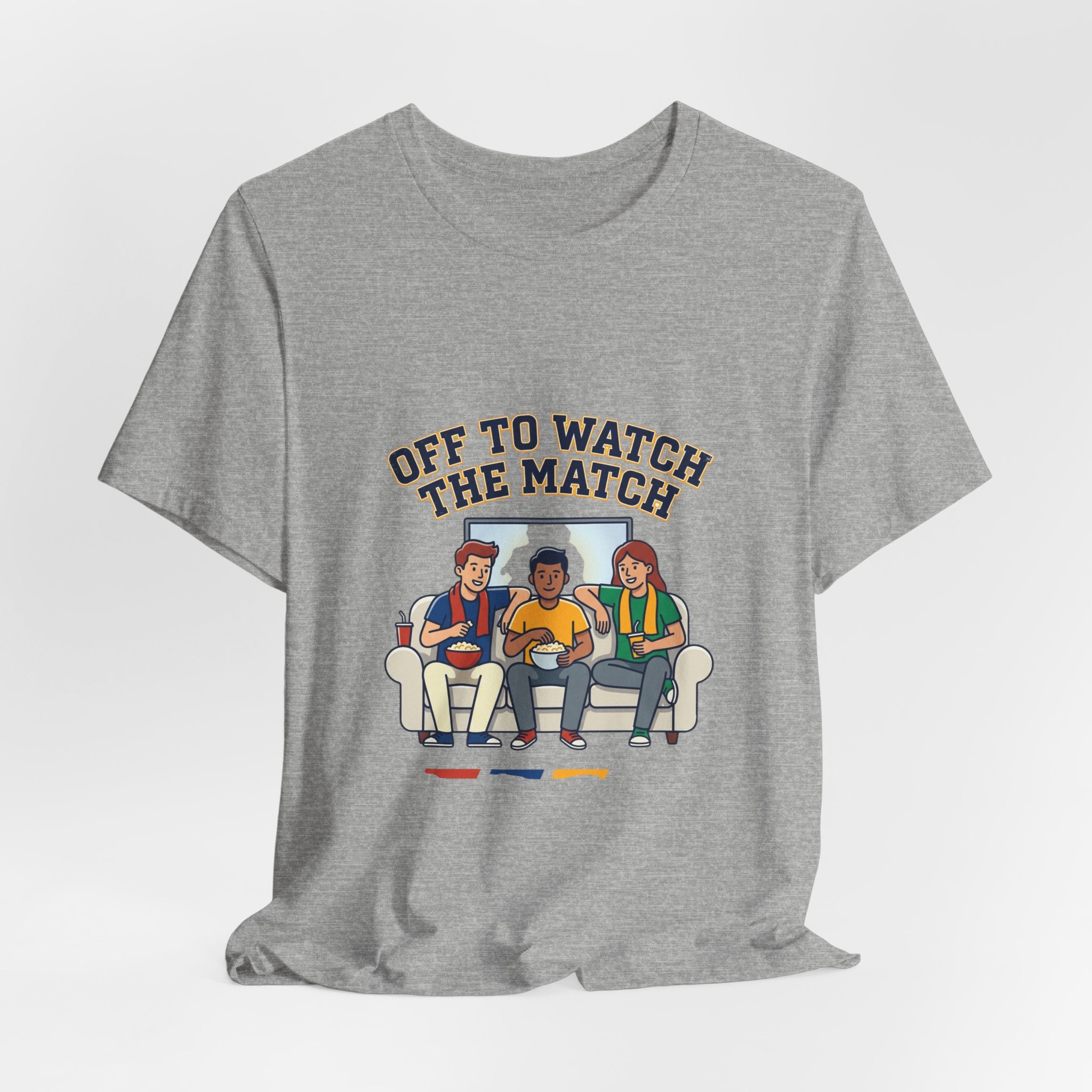 Off to Watch the Match Tee | soccer watch party, match-day outfit
