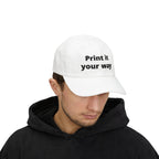 Embroidered "Print It Your Way" Classic Dad Cap