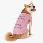 Customizable Pet Tank Top – Lightweight Dog Shirt (Print It Your Way)