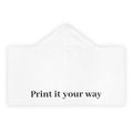 Youth Hooded Towel — Custom "Print it your way" Beach & Bath Wrap