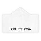 Youth Hooded Towel — Custom "Print it your way" Beach & Bath Wrap