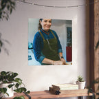 Matte Poster — Female Home Chef Portrait Kitchen Wall Art