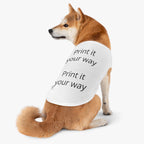 Customizable Pet Tank Top – Lightweight Dog Shirt (Print It Your Way)