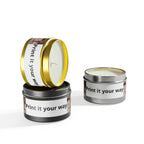 Personalized Tin Candle — Custom Photo & Text Scented Candle Gift