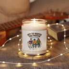 Off to Watch the Match Candle | Soccer Watch Party, Country Colors