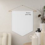 Custom Printed Pennant Banner — Personalized Wall Pennant, 'Print It Your Way'