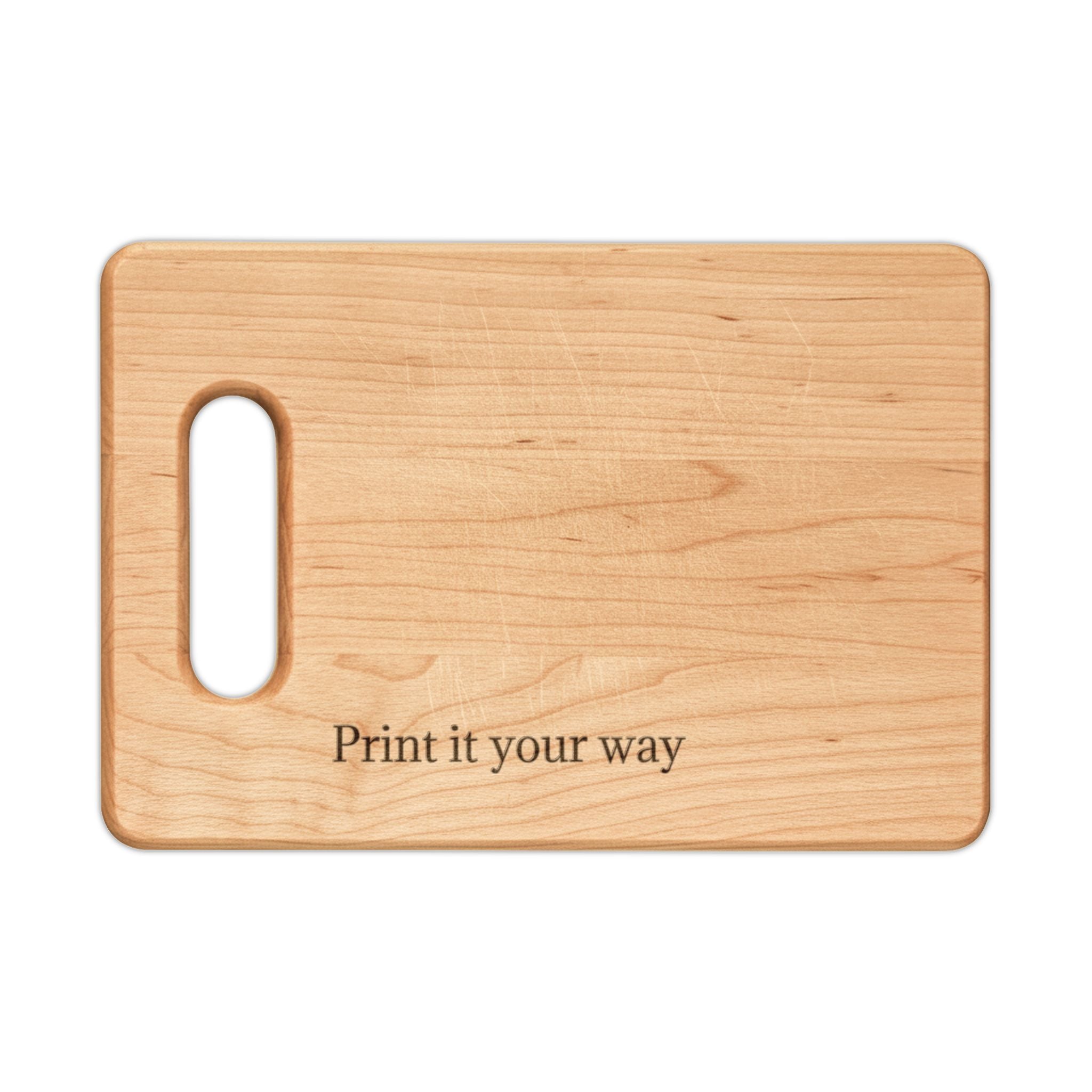 Personalized Engraved Wooden Cutting Board — Custom Kitchen Serving & Chopping Board