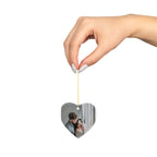 Personalized Family Photo Ceramic Ornament — Custom Holiday Keepsake