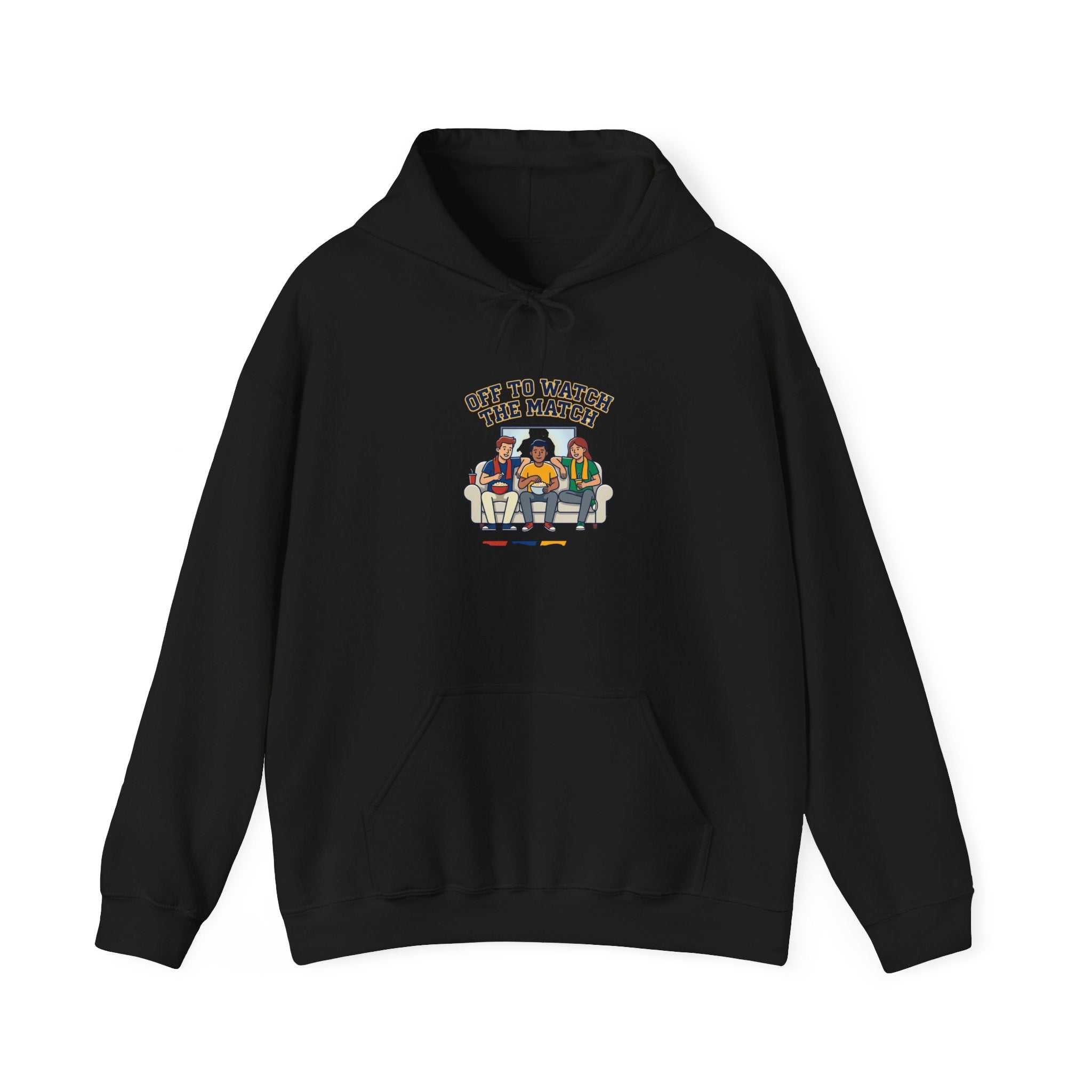 Off to Watch the Match Hoodie | soccer watch party, cozy hoodie