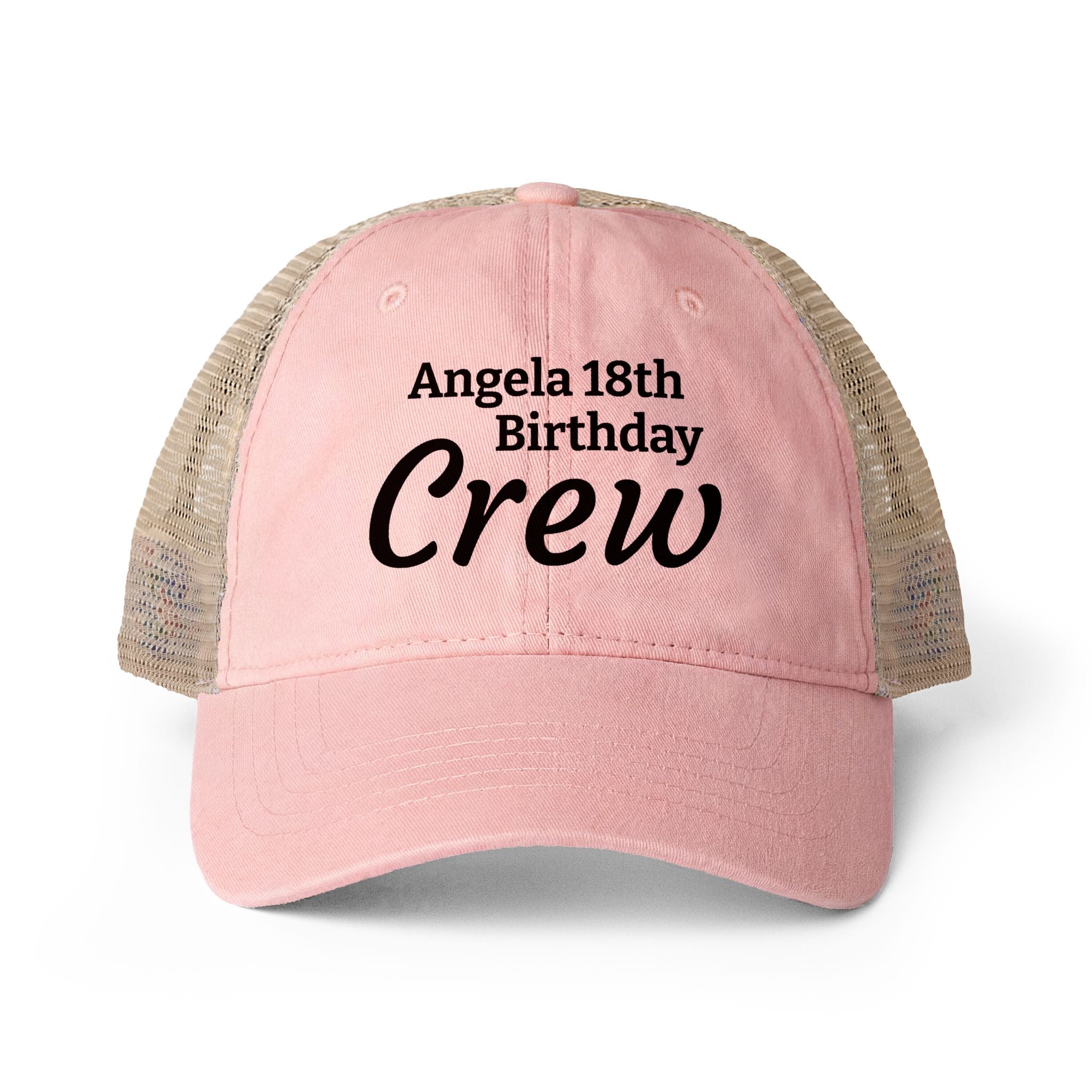 Women's Washed Mesh-Back Cap