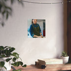 Matte Poster — Female Home Chef Portrait Kitchen Wall Art