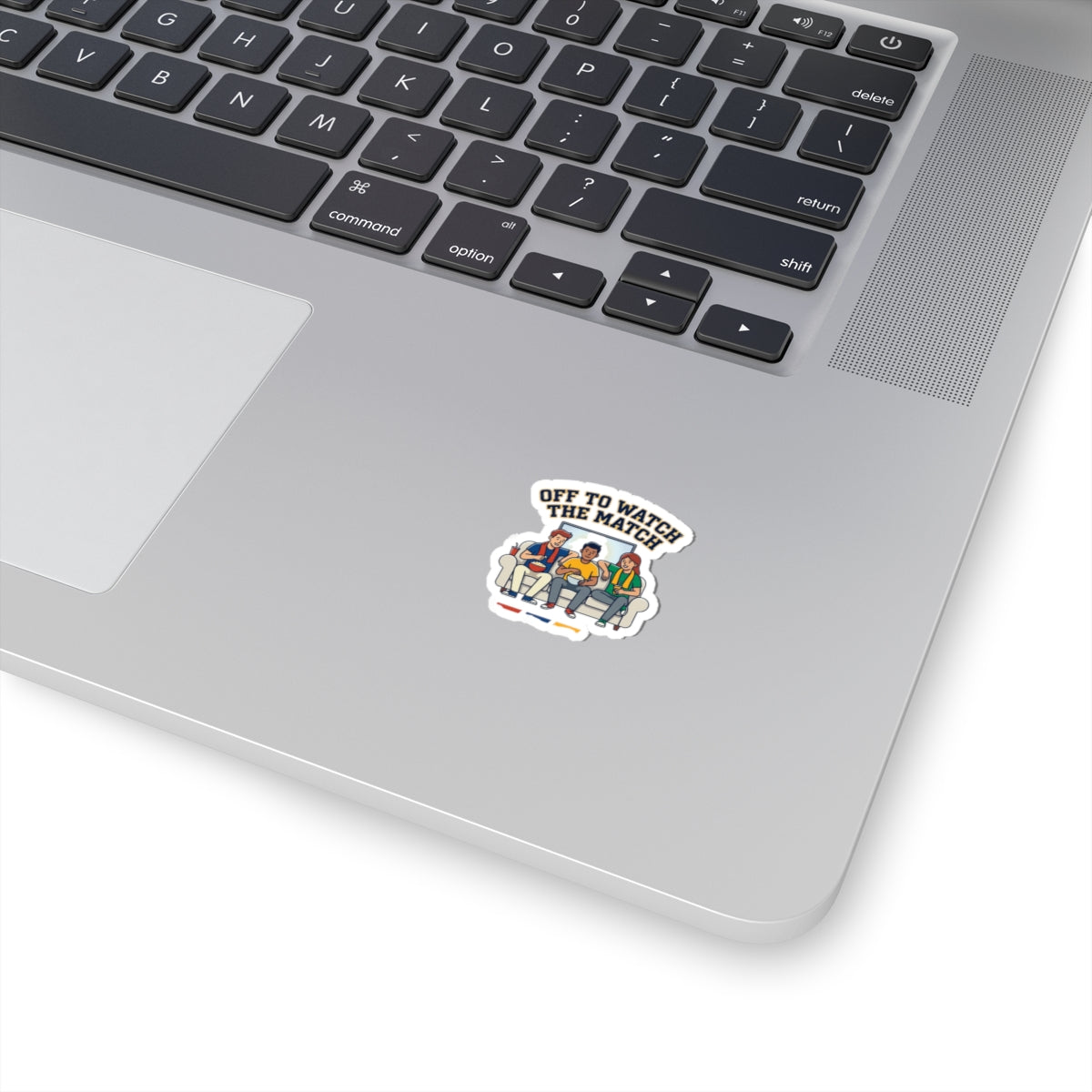 Off to Watch the Match Kiss-Cut Stickers | soccer watch party, country colors