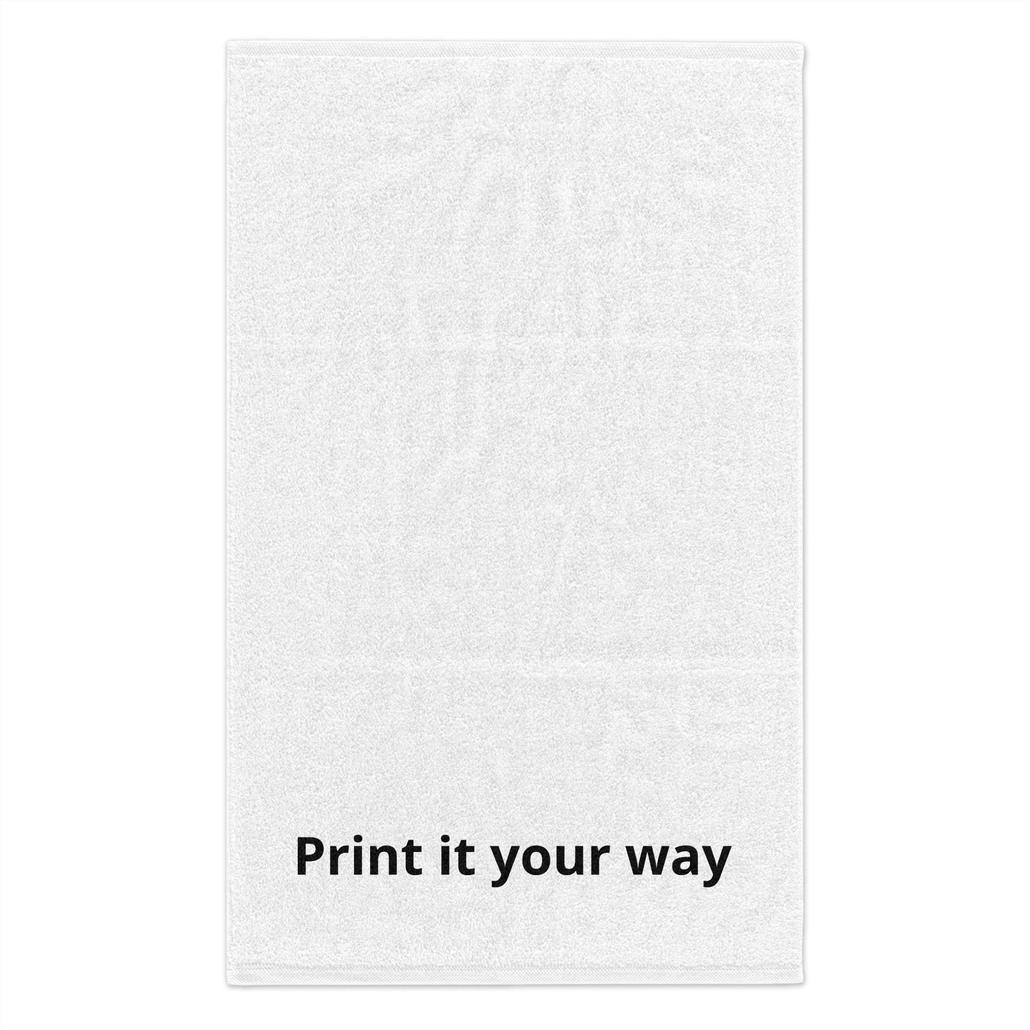 Rally Towel — Custom 11x18 Printed Game-Day Cheer Towel