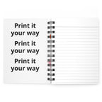Romantic Photo Spiral Journal — Personalized Couple & Family Memory Notebook
