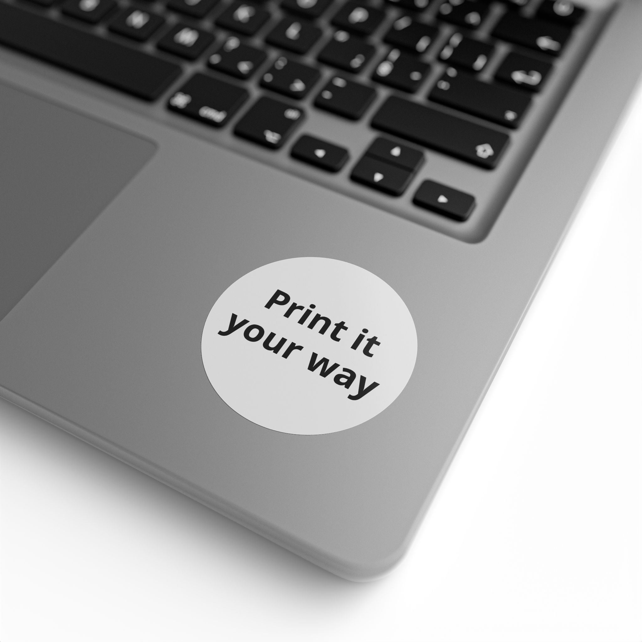Round Sticker Label Rolls - Custom Printable 'Print it your way' Adhesive Labels