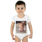 Personalized Photo Infant Bodysuit — Custom Baby Picture Onesie