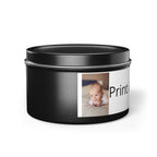 Personalized Tin Candle — Custom Photo & Text Scented Candle Gift