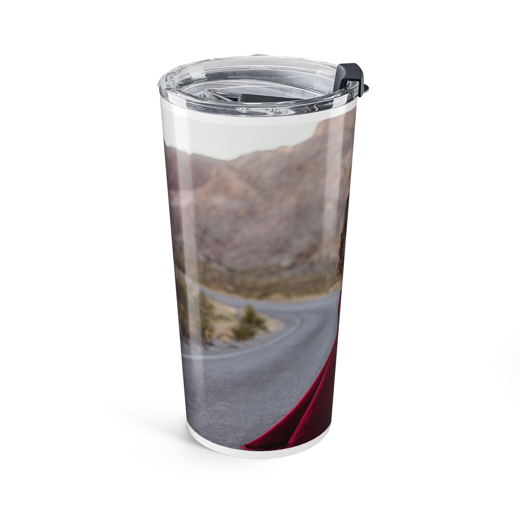 Photo Couple 20oz Travel Tumbler — Personalized Engagement & Anniversary Gift